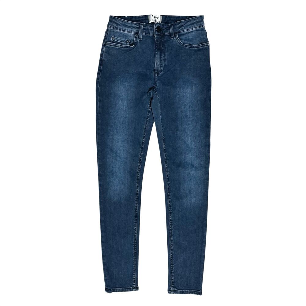 ACNE STUDIOS Skin 5 Deep Skinny Jeans Dark Blue Wash Size 28 (fits smaller)
